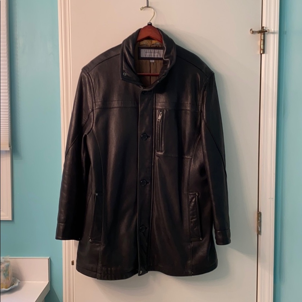 Men’s Black Leather jacket